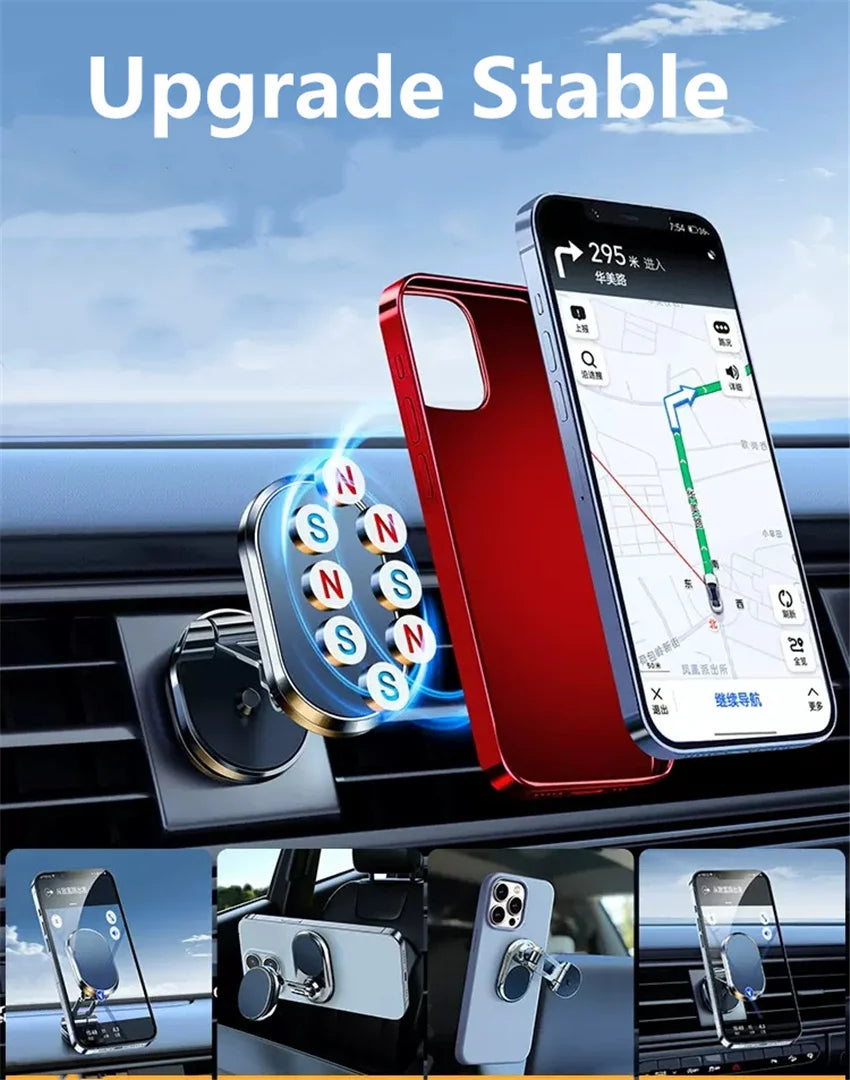 MagFold™ Universal Ultra-Slim Magnetic Car Phone Holder