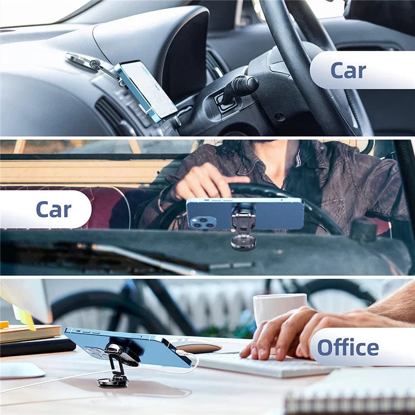 MagFold™ Universal Ultra-Slim Magnetic Car Phone Holder