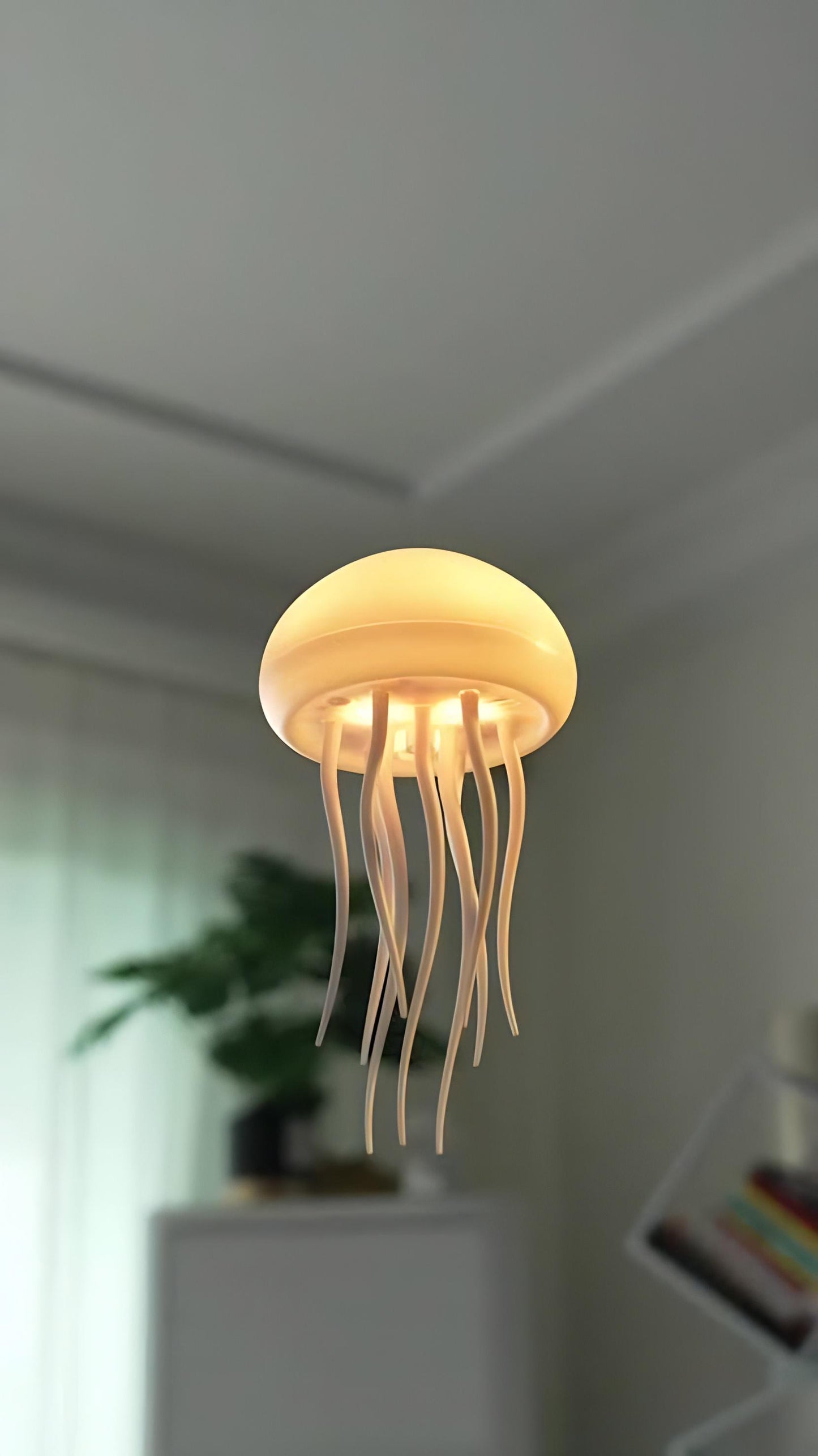 CUTE LED JELLY FISH LAMP